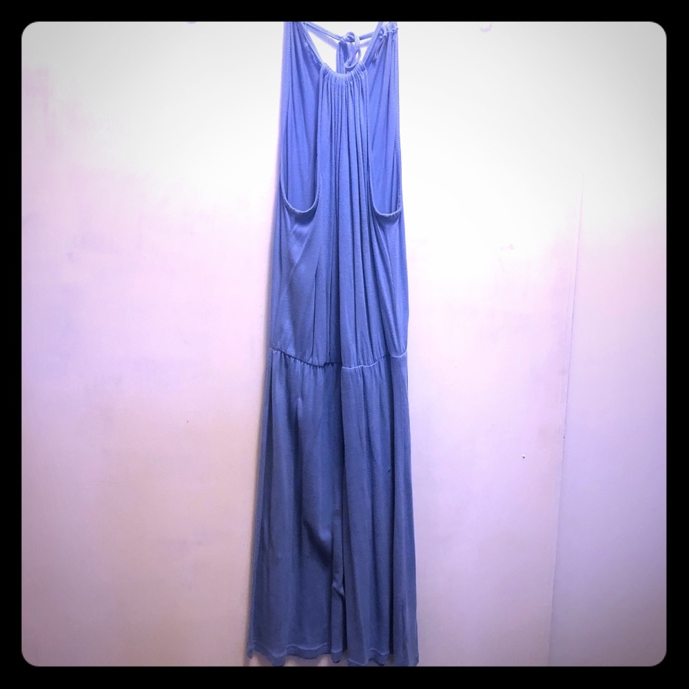 Sky blue dress
